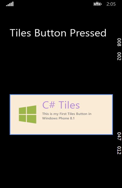 Customized Tiles in Windows Phone 8.1
